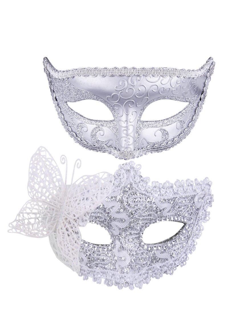 Masks, Couples Masquerade Masks Venetian Party Halloween Costumes Masks Carnival Masks Cosplay Party Costumes Prom Wedding Party