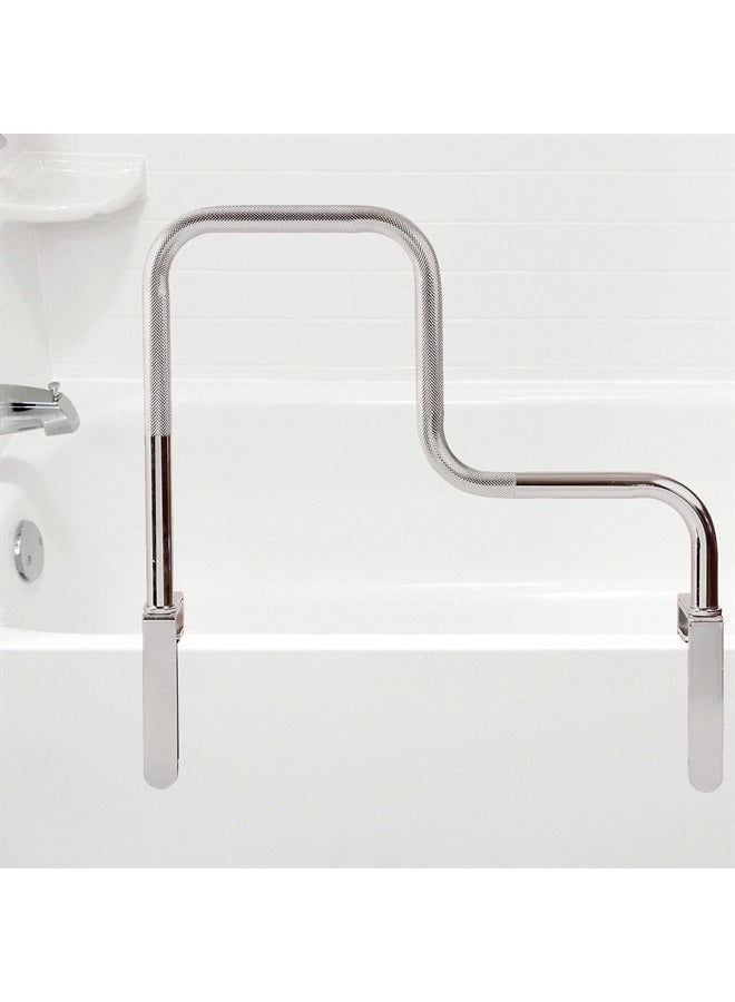 Grab Bar Tub and Shower Handle, Bathtub Grab Bar, Safety Rail, For Safety and Stability, Rust Resistant, Chrome