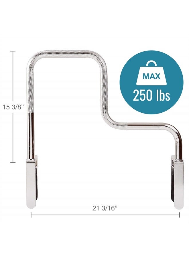 Grab Bar Tub and Shower Handle, Bathtub Grab Bar, Safety Rail, For Safety and Stability, Rust Resistant, Chrome