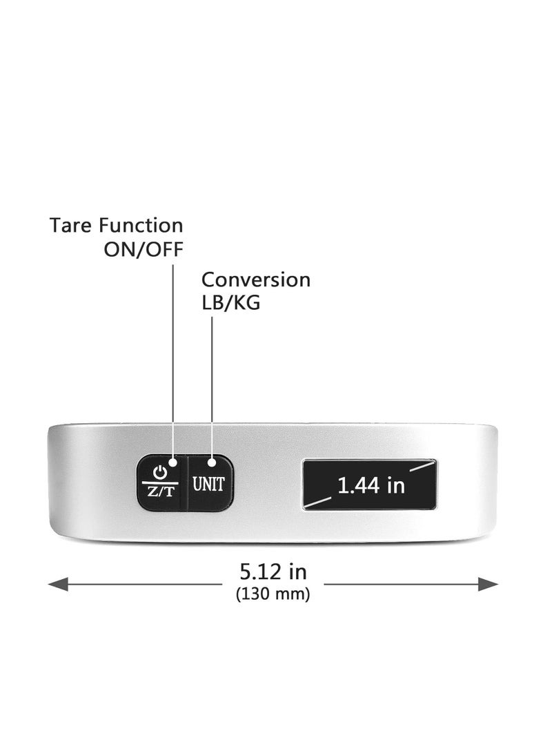 Camry Digital Luggage Scale Up tp 50 kg, Silver EL10-31P