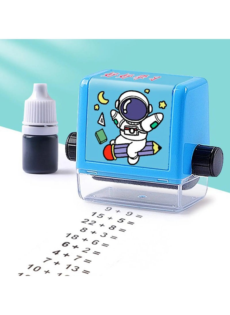 Roller Digital Teaching Stamp Addition & Subtraction Roller Stamp Within 100 Teaching Math Practice Questions For Preschool Kindergarten Homeschool Supplies All Arithmetic