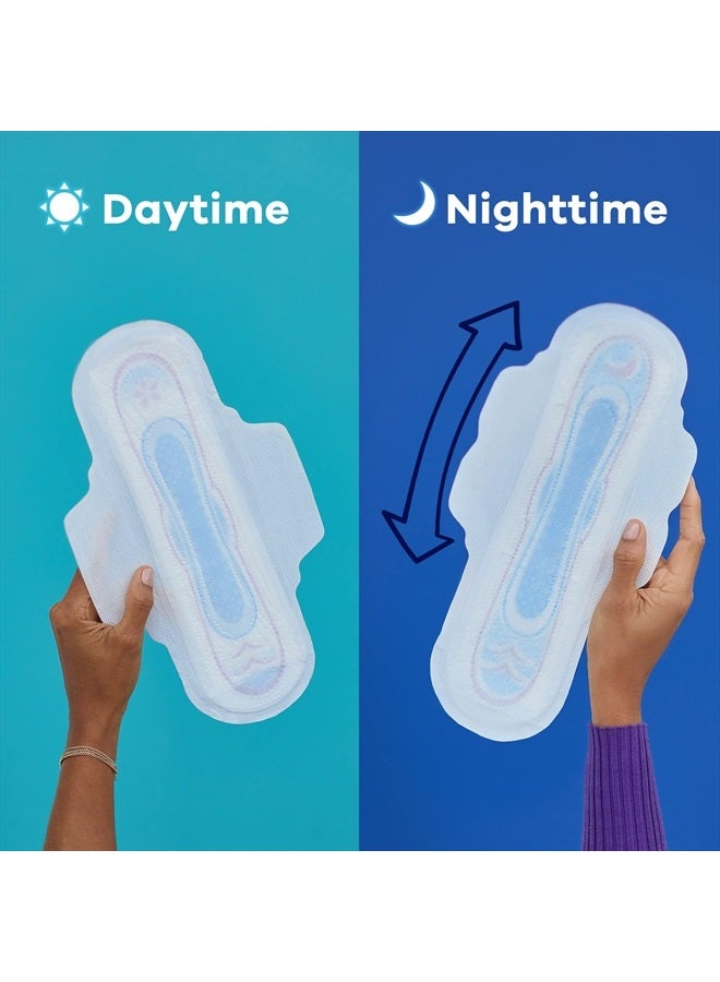 ALWAYS Ultra Thin Size 5 Extra Heavy Overnight Pads With Wings Unscented, Size 5, 34 Count
