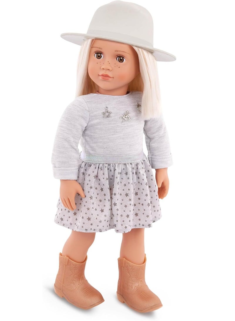Our Generation - Abigale Doll With Pleated Skirt And Hat