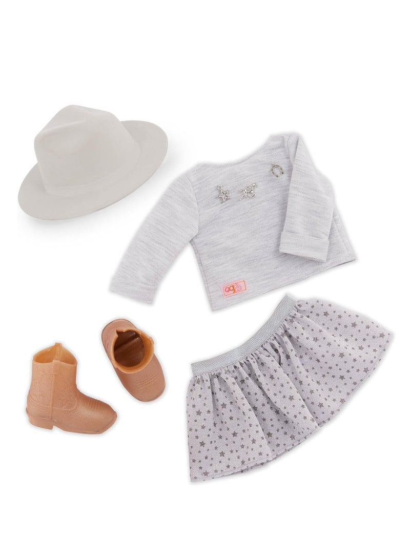 Our Generation - Abigale Doll With Pleated Skirt And Hat
