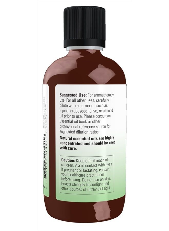 Essential Oils, Organic Orange Oil, Uplifting Aromatherapy Scent, Cold Pressed, 100% Pure, Vegan, Child Resistant Cap, 4-Ounce