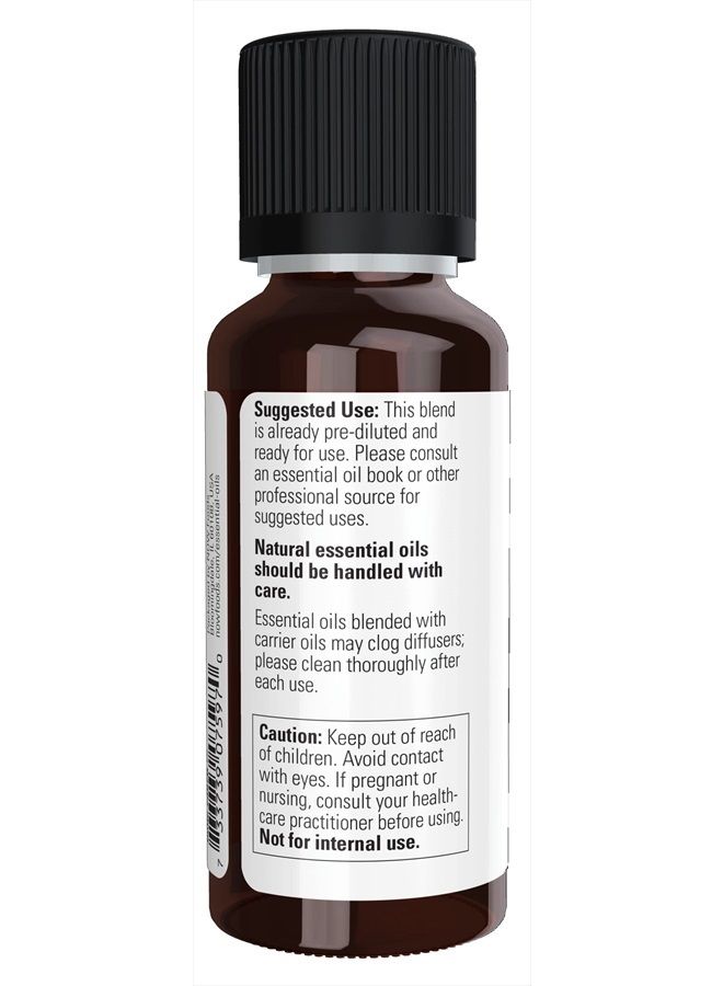 Essential Oils, Rose Absolute, 5% Blend of Pure Rose Absolute Oil in Pure Jojoba Oil, Romantic Aromatherapy Scent, Vegan, Child Resistant Cap, 1-Ounce
