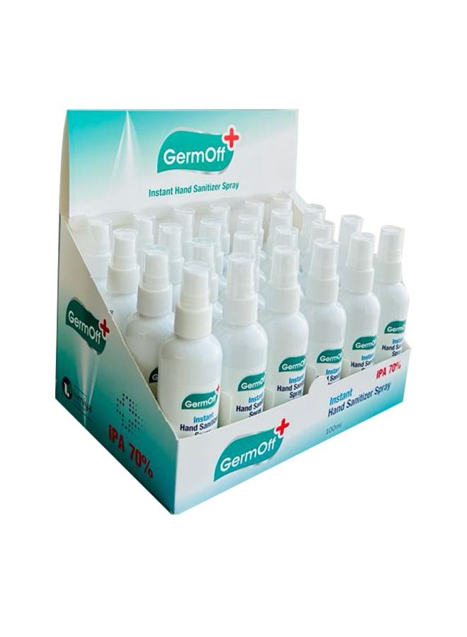 Germoff Instant Hand Sanitizer Spray 100ml x 24 Pcs Set