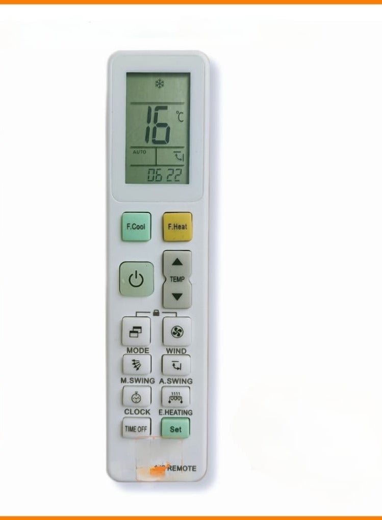 Remote Control Is Suitable For Most Or All Models Of Air Conditioners Of All Brands