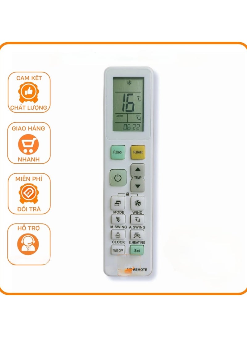 Remote Control Is Suitable For Most Or All Models Of Air Conditioners Of All Brands