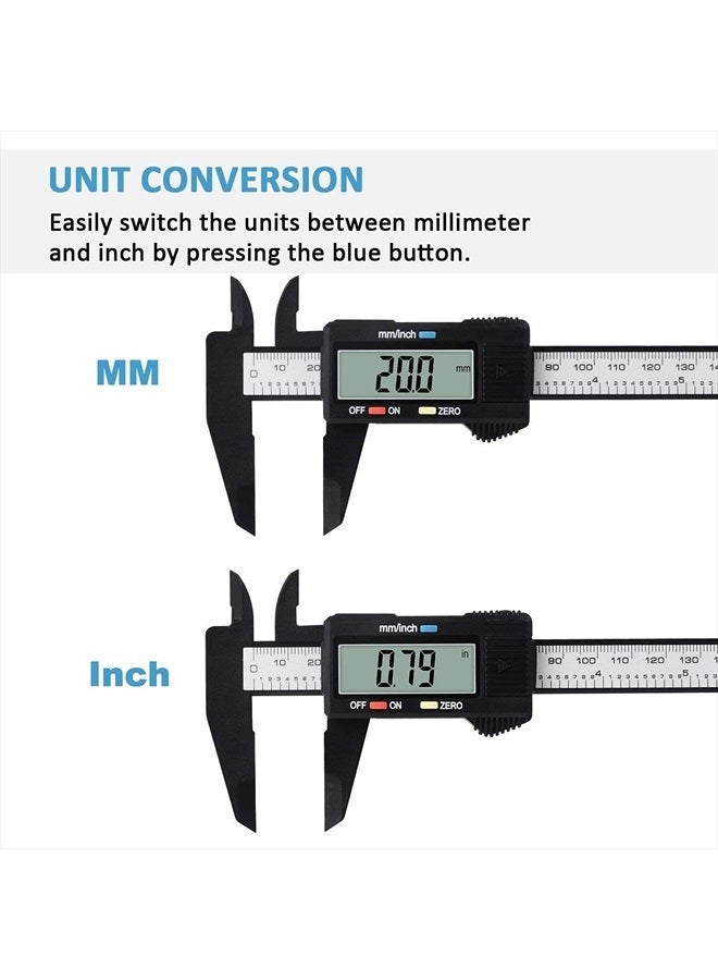 Digital Caliper, Adoric 0-6