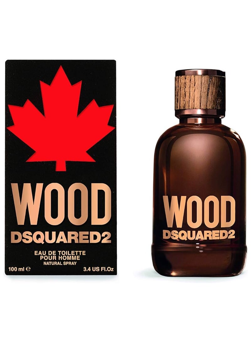 DSQUARED2 WOOD POUR HOMME EAU DE TOILETTE 100ML