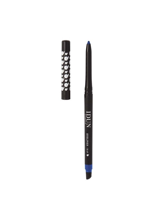 Creamy Eyeliner - Precision Pen for Flawless Eye Looks - Skin Nourishing Mineral Formula - Fine Tipped Point and Angled Smudging Tool for Sharp or Smoky Designs - 101 Lava - 0.012 oz