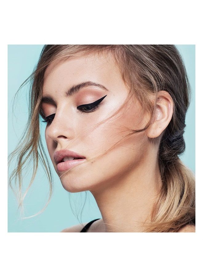 Idun Minerals - Liquid Eyeliner Kol - Imparts A Rich Satin Black Colour Payoff - Vegan, Water-Resistant Formula Infused With Highly Purified Mineral Pigments - Quick-Dry Texture - 0.19 Oz