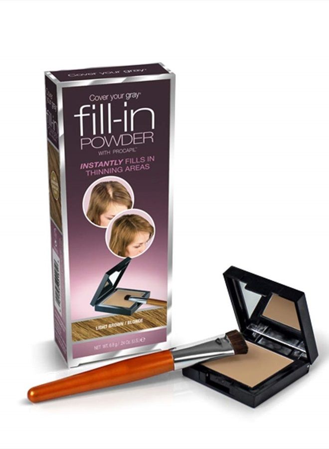 Fill in Powder, Light Brown, 1 Count (Pack of 3)