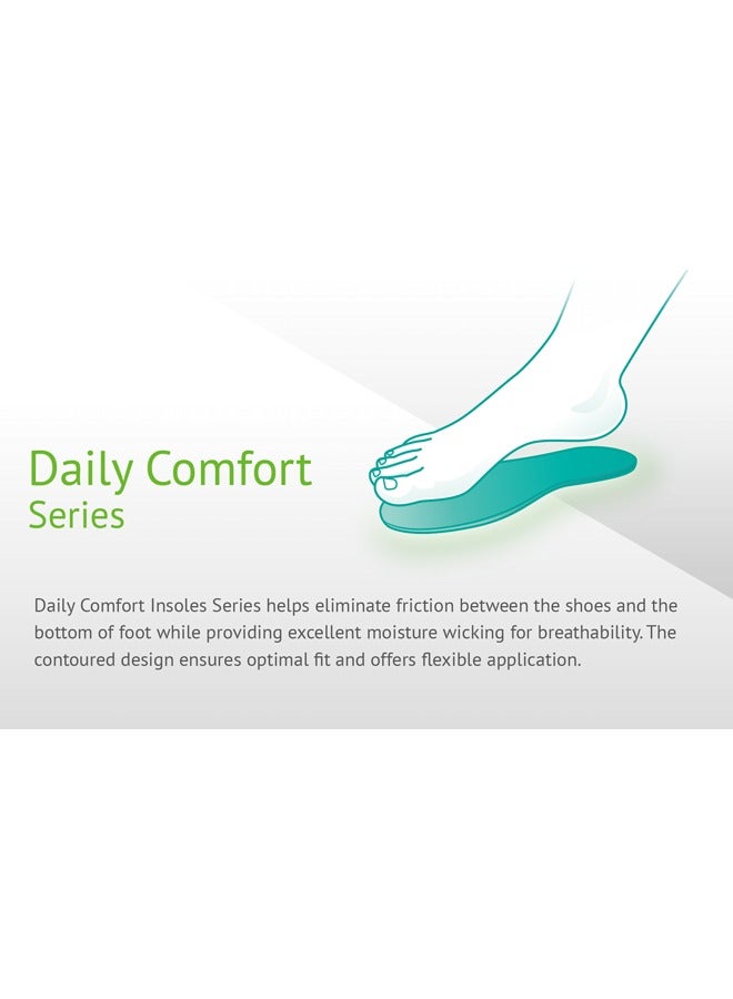 Arch Insoles 5003 - Small, Comfortable Foot Support for Fatigue Relief