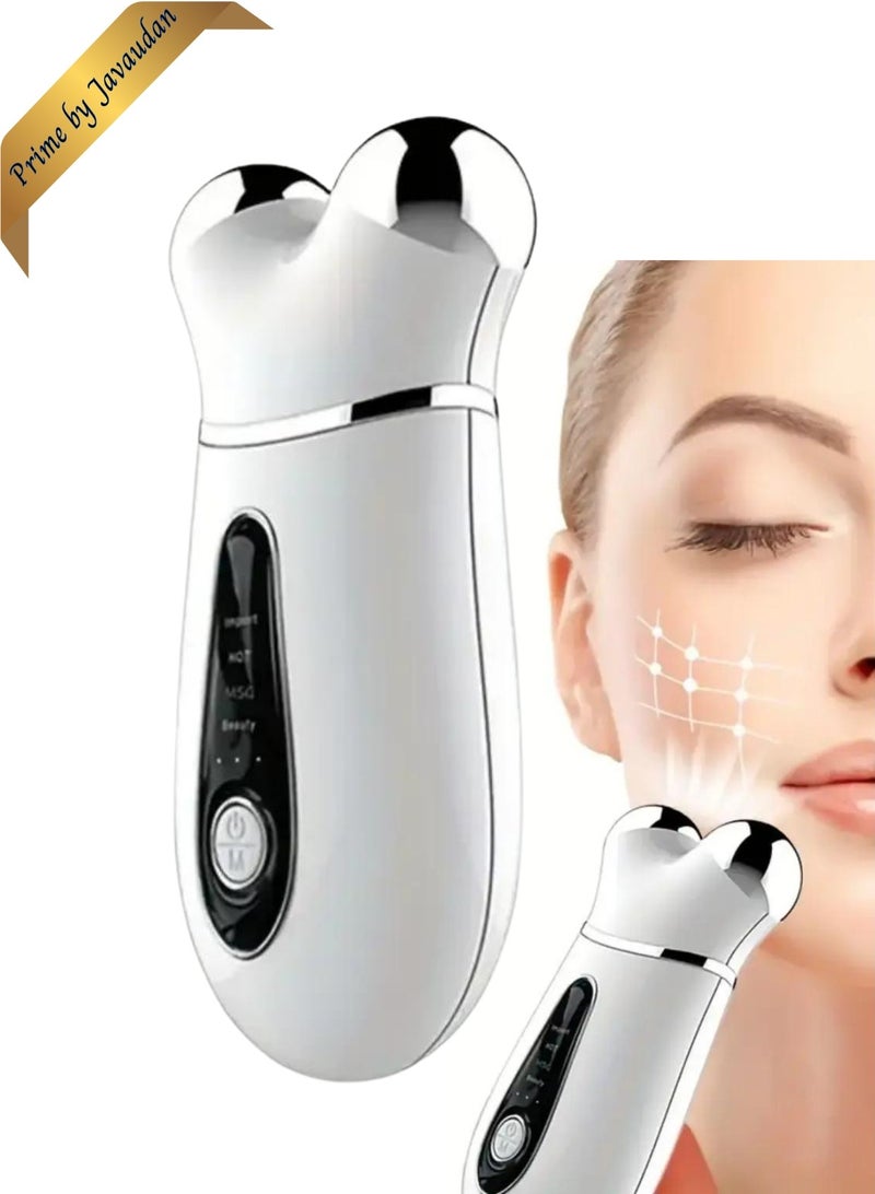 Professional Microcurrent Facial Device – Anti-Aging Massager, EMS Face Roller for Skin Tightening, Lifting & Wrinkle Removal