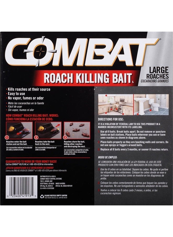 Max Defense System Brand, Small Roach Killing Bait and Gel, 12 Count