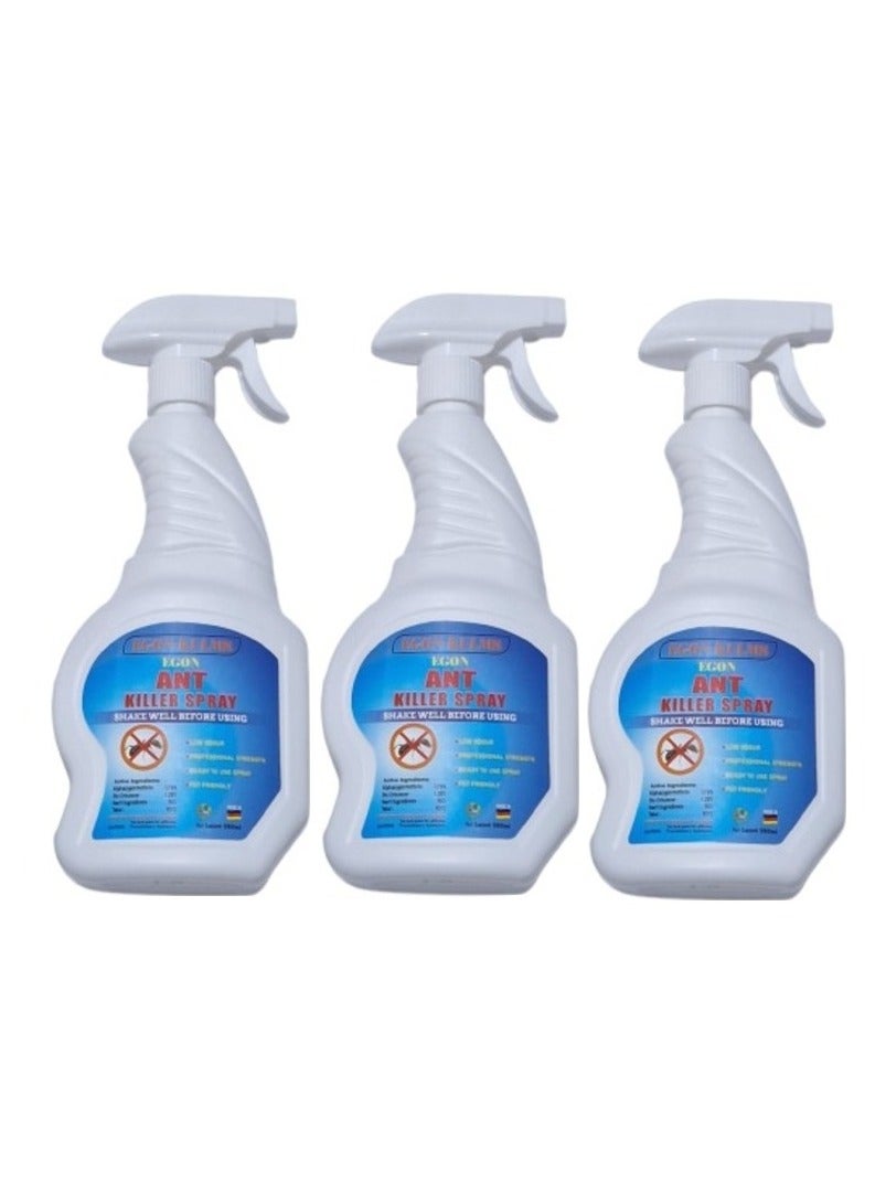 Ant Killer Spray 3x500ml