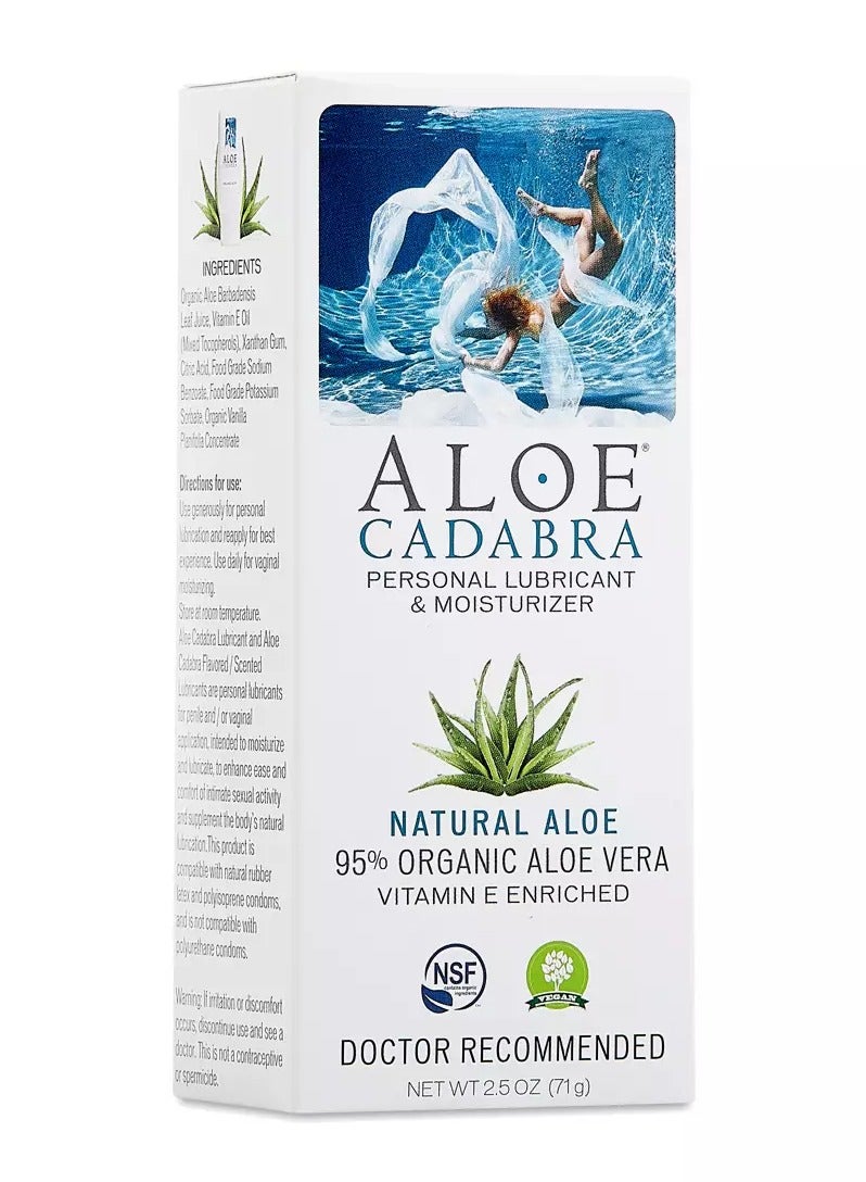 Personal Lubricant And Moisturizer, Natural Aloe - 71g