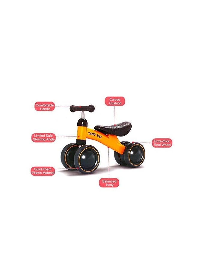 Baby Balance Bikes for Boys & Girls – No Foot Pedal Children Walker, Lightweight & Safe Balance Bike for Early Learning & Fun