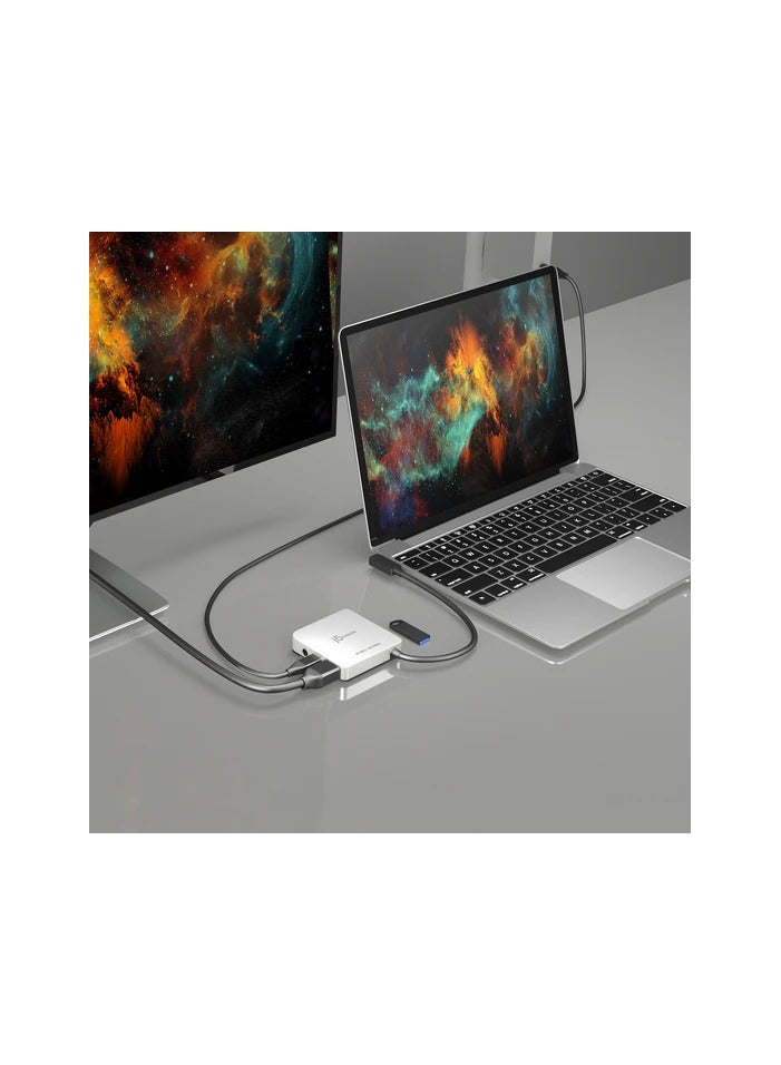 USB-C to 4K 60 Hz HDMI Travel Dock for iPad Pro   JCD612