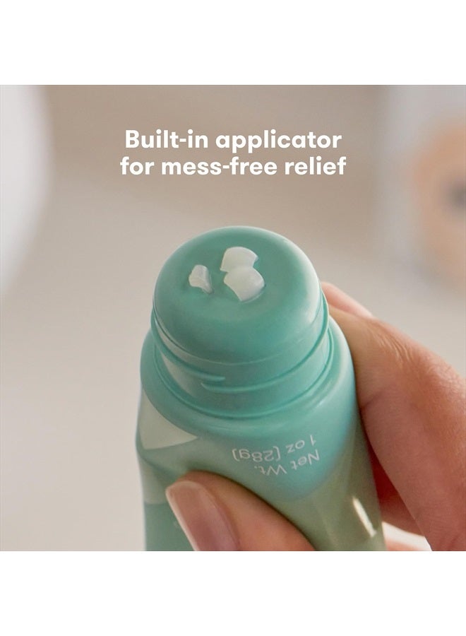 No-Mess Vapor Rub, Baby Vapor Rub for Chest, Neck, Back + Foot,Non-staining, Petroleum-Free Hands-Free Applicator Tube, Soothing Eucalyptus & Lavender for Sleep