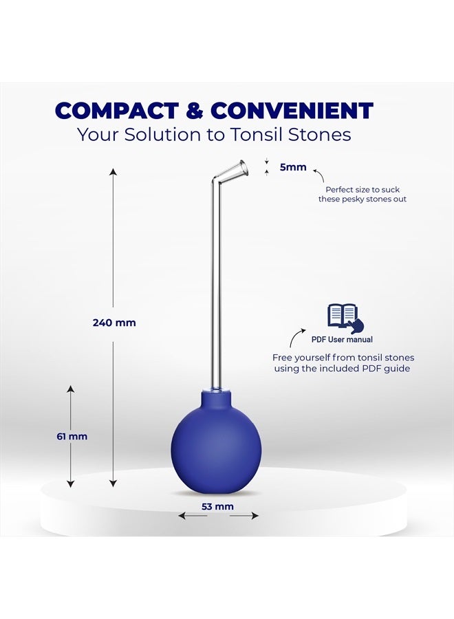 Oravix Tonsil Stone Vacuum, Tonsil Stone Remover Vacuum Suction, Tonsil Stone Cupping Tool, Tonsil Stone Removal Tool with Suction, Tonsil Stones Removal Vacuum, Tonsil Stone Extractor