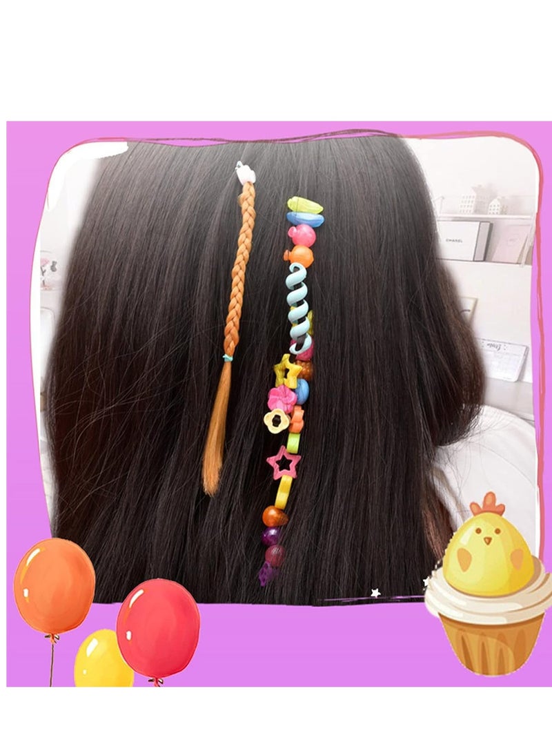 Hair Braiding Machine Electric Braider Handheld Colorful Twist Braid Knitted DIY Styling Tool, Hairstyle Tools Toy Set for Girl's Headdress
