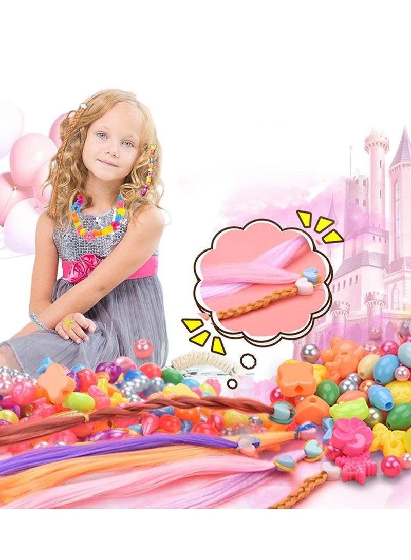 Hair Braiding Machine Electric Braider Handheld Colorful Twist Braid Knitted DIY Styling Tool, Hairstyle Tools Toy Set for Girl's Headdress