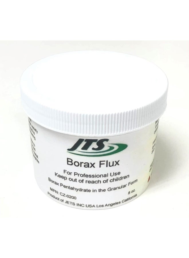 Borax 1 2 Pound Container Melting Flux 8 Oz. To Glaze Crucible Dishes For Gold Silver Jewelry By Jts