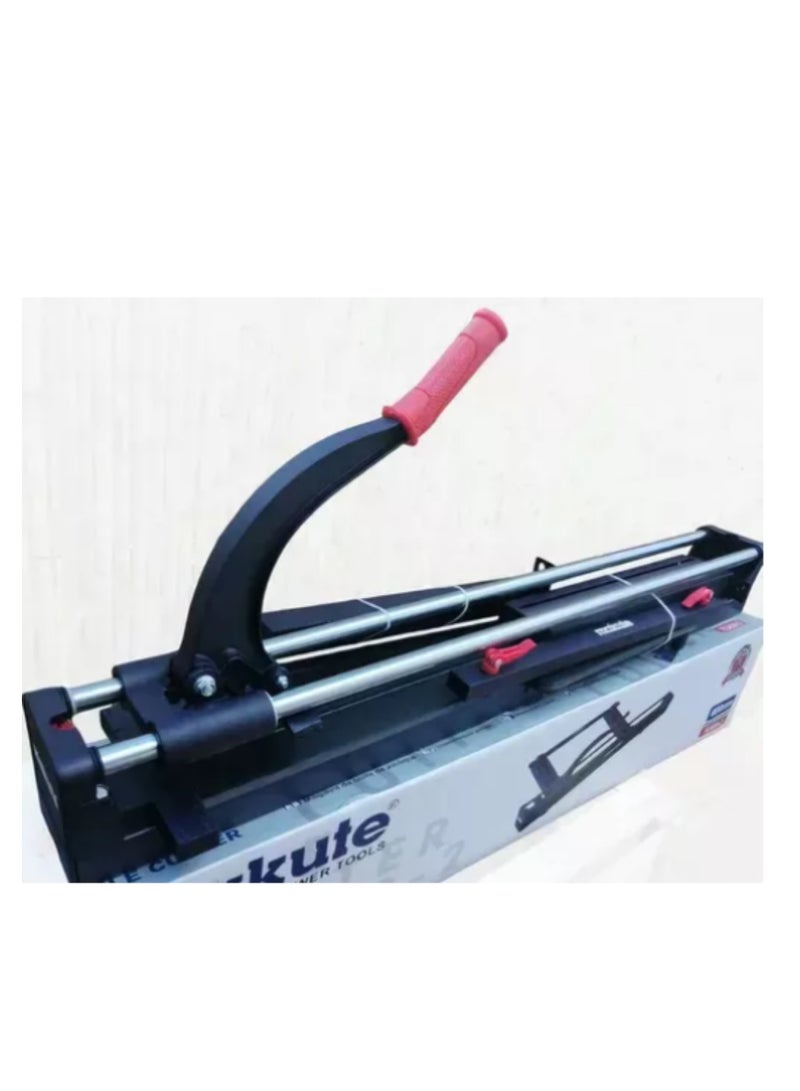 Professional Tile Cutter, 1000mm Manual Ceramic Tile Cutting Machine with Double Chrome Plated Bar, Ball Bearing, Adjustable Cutting Length for 6-15mm Thick Tiles, TC1000-2