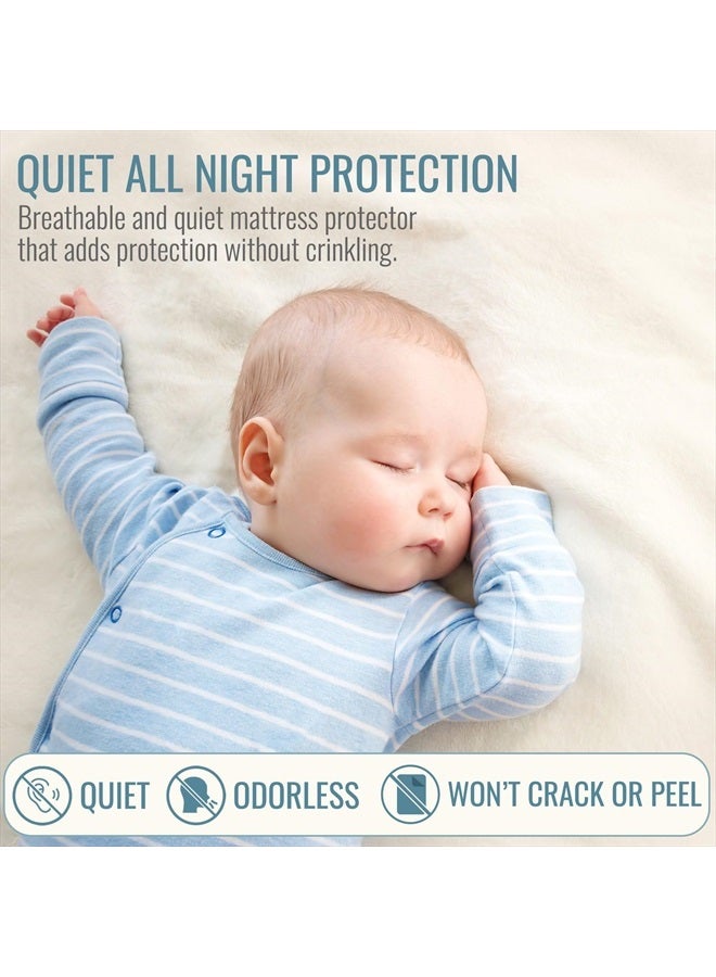 Waterproof Mattress Protector and Mattress Cover, Encased Zippered Fit, Twin, Packaging may vary