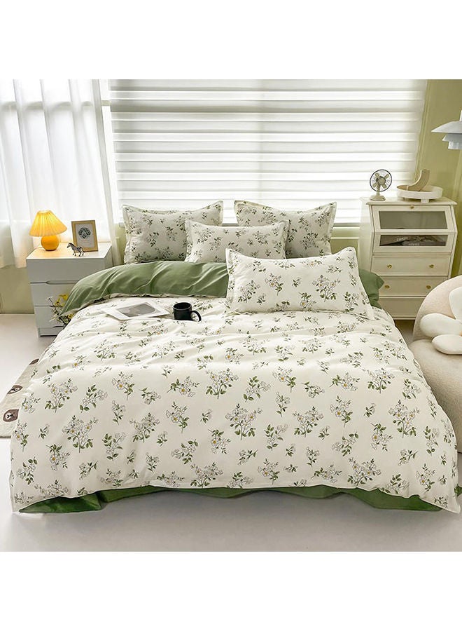 4-Piece Bedding Set which includes 1 Quilt Cover 1 Sheet 2 Pillowcase 220*240cm