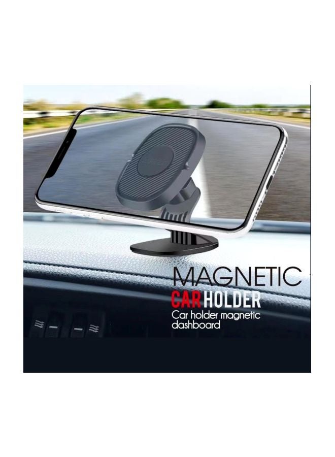 360 Degree Magnetic Mobile Phone Holder Black