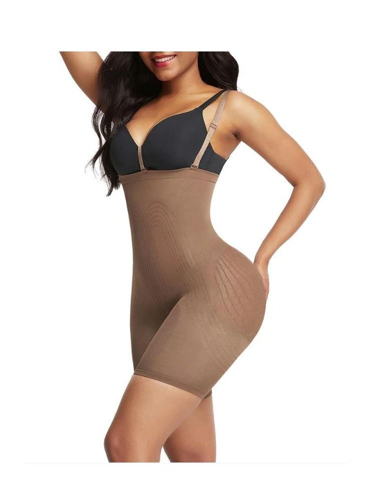 Luxury High-Waisted Magic Panties for Women | Tummy Control Shapewear | Hip Lifter and Waist Trainer Body Shaper | Firming, Shaping, and Smoothing Nude Color