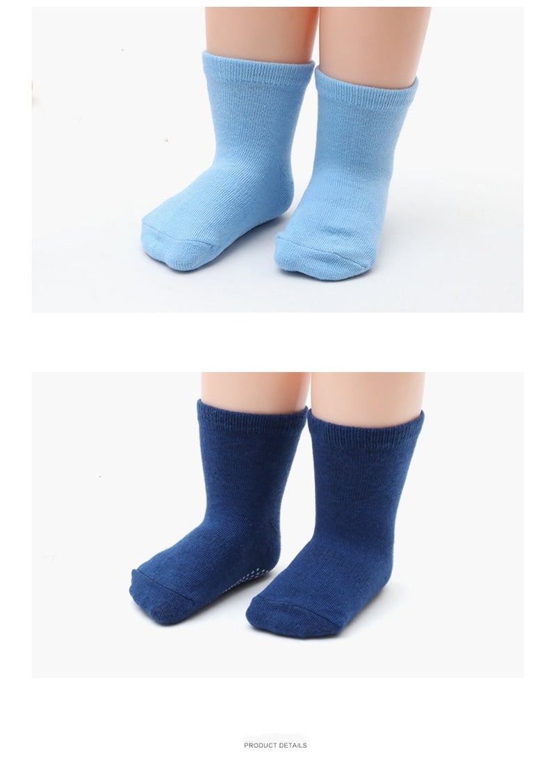 Children's Floor Socks Baby Non-Slip Socks 6 Pairs