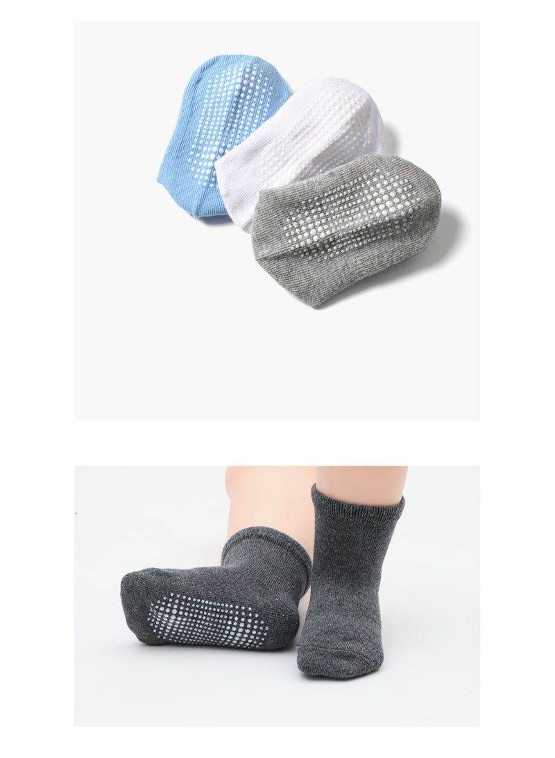 Children's Floor Socks Baby Non-Slip Socks 6 Pairs