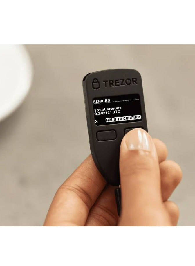 Trezor Model One Black Crypto Hardware Wallet