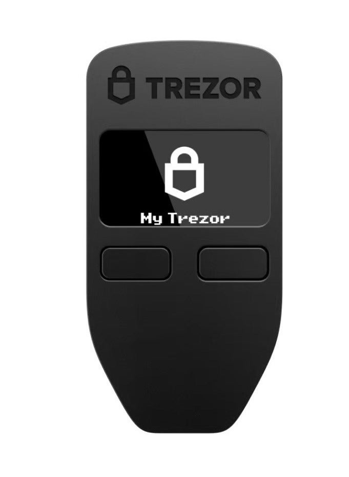 Trezor Model One Black Crypto Hardware Wallet