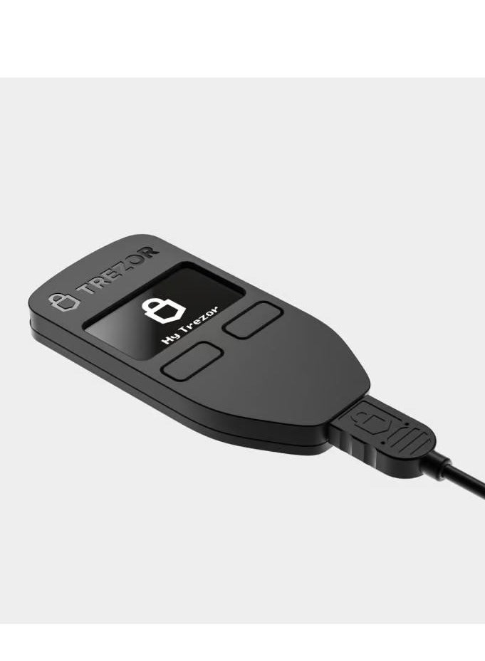 Trezor Model One Black Crypto Hardware Wallet