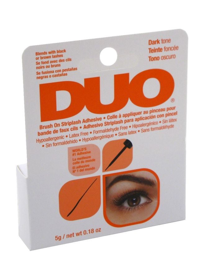 Duo Brush In Striplash Adhesive Black