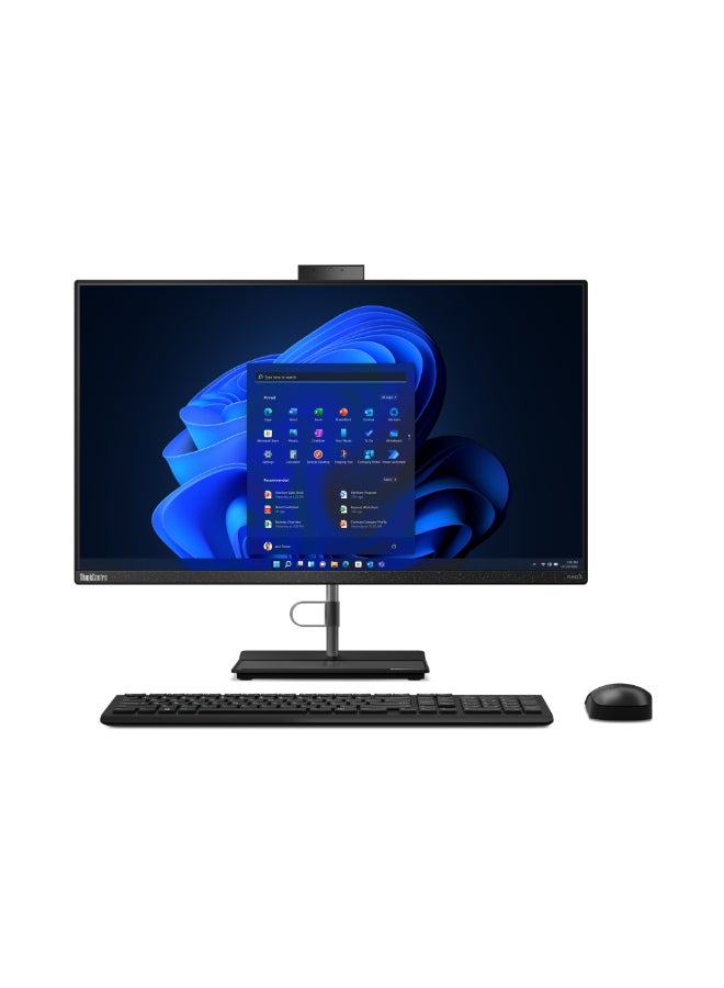 ThinkCentre Neo 30a AIO With 27-Inch Display, Intel Core i7-13620H Processor/8GB RAM/512GB SSD/Integrated Graphics/Free DOS English/Arabic Black