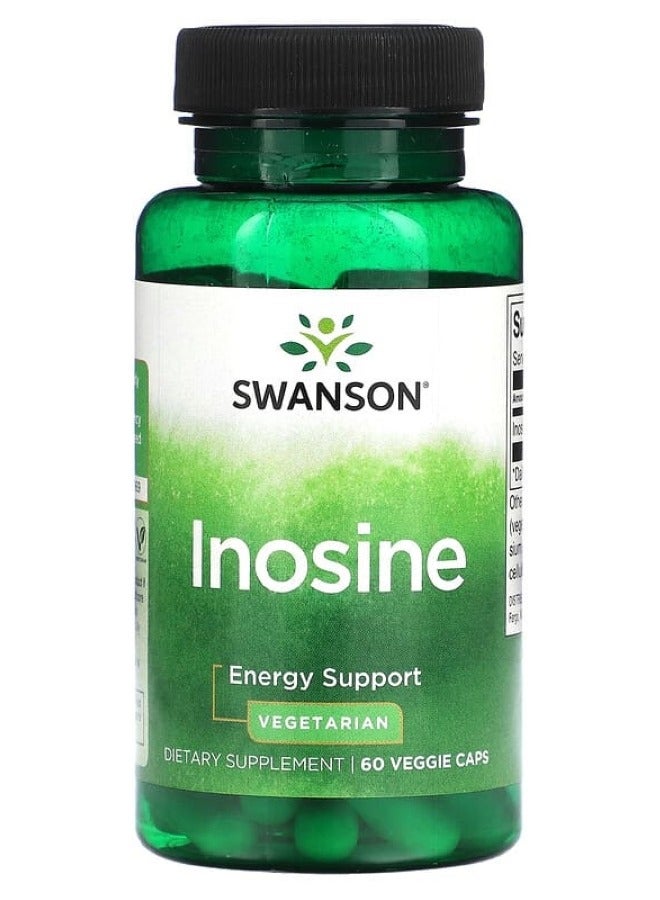 Inosine - Vegetarian 500 mg 60 Veg Caps