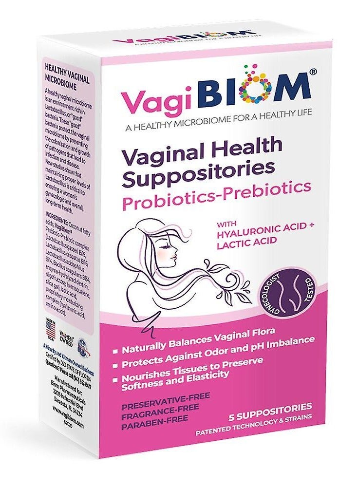 Vagibiom Probiotics Vagi nal Suppositories 5'S