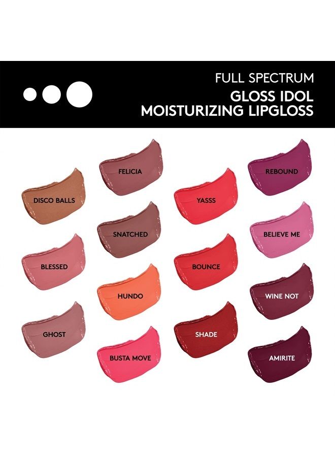 Full Spectrum Gloss Idol- Moisturizing Lip Gloss Hundo