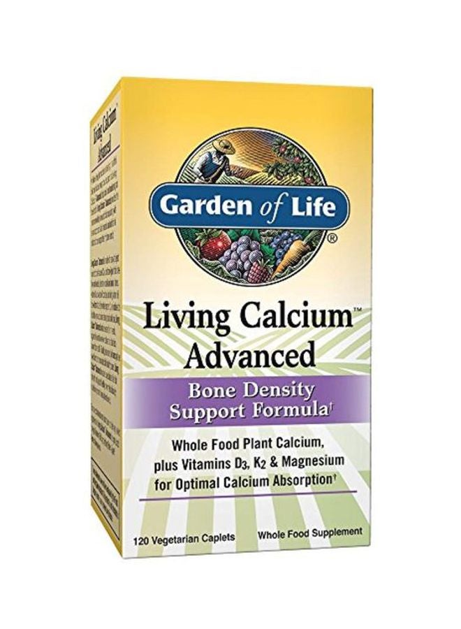 Living Calcium Advanced Bone Density Support Formula - 120 Vegetarian Caplets