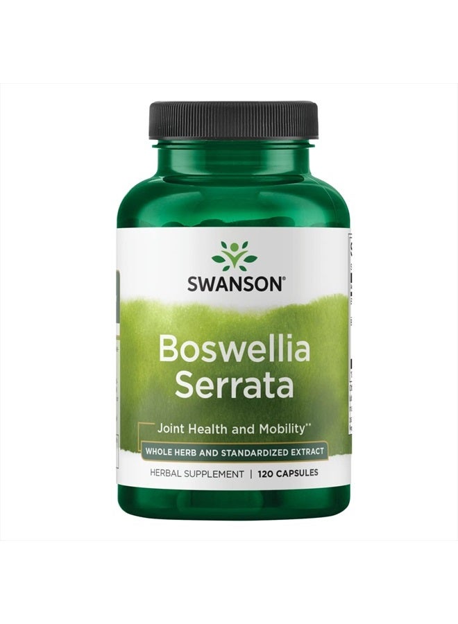 Boswellia Serrata (Standardized) 200 Milligrams 120 Capsules