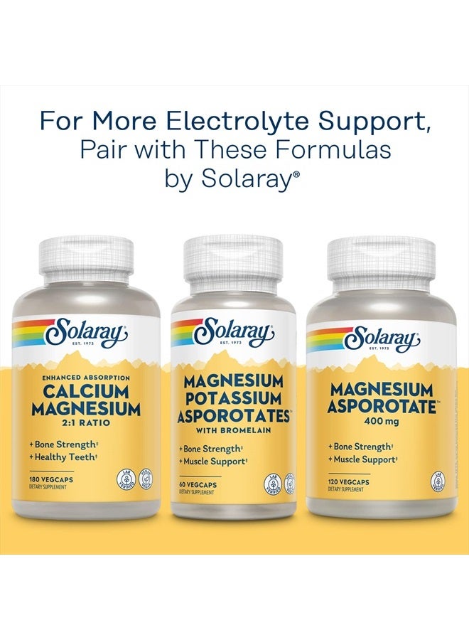 Solaray Potassium Asporotate Supplement, 99 mg | 200 Count