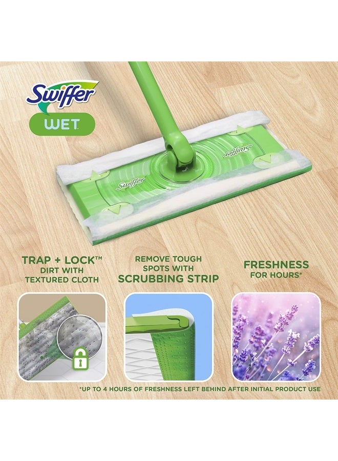 Sweeper, Wet Mopping Pad Refills, Febreze Lavender Vanilla & Comfort Scent, 24 Count (Pack of 1) Package May Vary