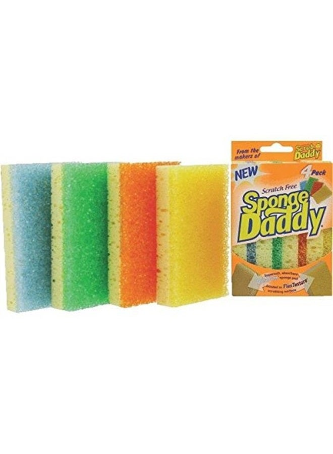 Sponge Daddy 4-Pack Durable Sponges